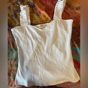 Small white tank top